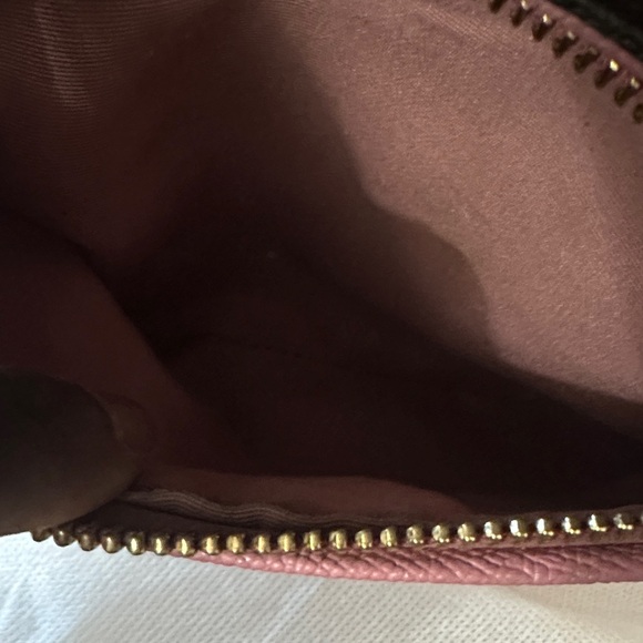 Coach Signature Brown and Pink Backpack - Picture 5 of 12